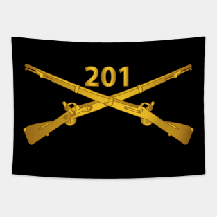 201st Infantry Regiment Branch wo Txt X 300 Tapestry