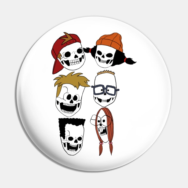 Recess skulls Pin by TheDeathOfMyChildhood1