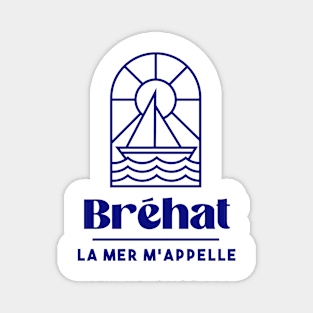 Bréhat the sea is calling me - Brittany Morbihan 56 Sea Holidays Beach Magnet