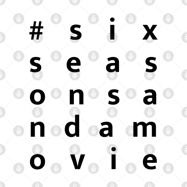 Community · six seasons and a movie white by Uwaki