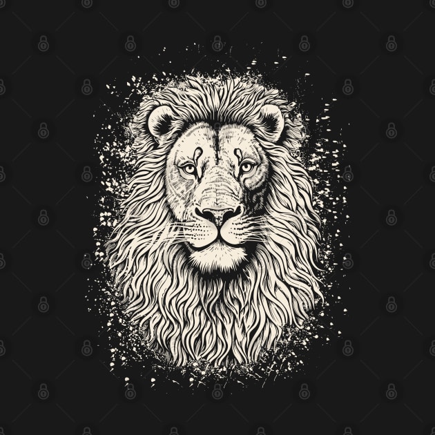 Lion Face by Yopi