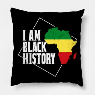 I am Black History ~ Black History Month 2023 Pillow