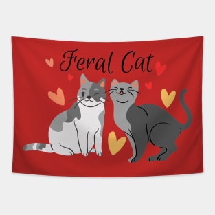 Feral cat Tapestry