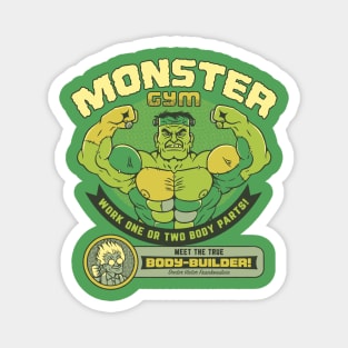 Frankenstein Bodybuilder Gym by Tobe Fonseca Magnet