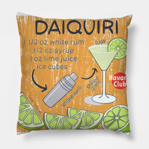 Daiquiri Pillow by EV Visuals