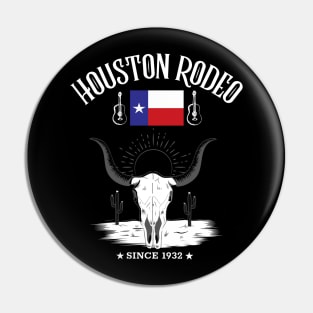 HOUSTON RODEO TEXAS T-SHIRT Pin