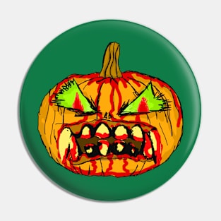 Raar! Scary Pumpkin! Pin