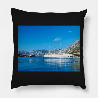 At the port of Kotor Pillow