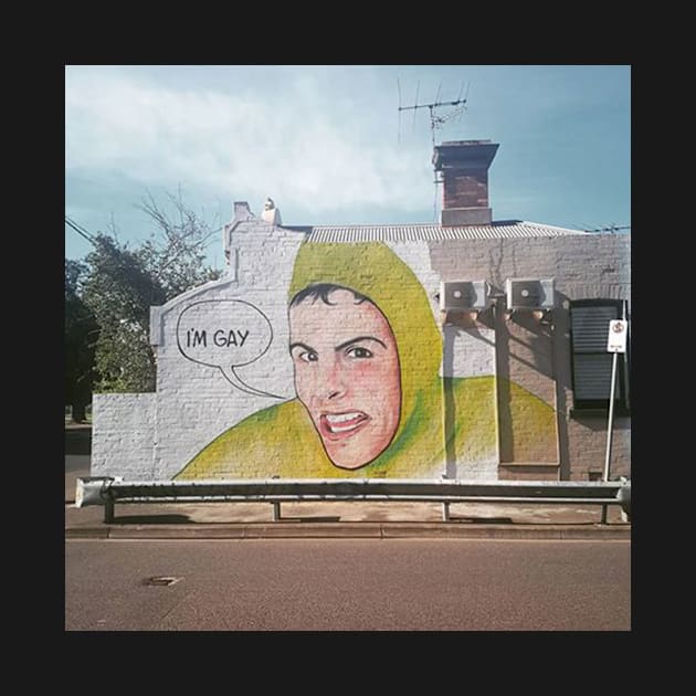 Idubbbz I'm Gay Graffiti by DankSpaghetti