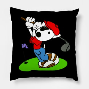 9th hole Pillow