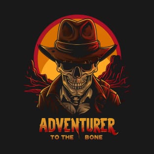 Adventurer to the Bone - Sunset - Indy T-Shirt