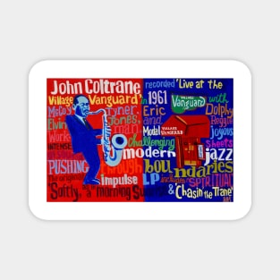 John Coltrane Magnet