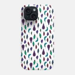 Vibrant Feathers Phone Case