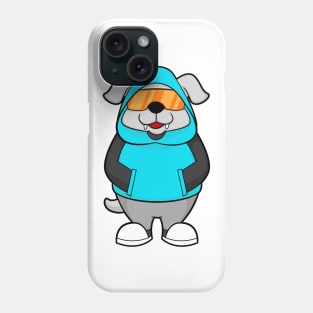 Dog with Sunglasses Phone Case