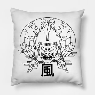 Japanese Myth - FUJIN, WIND Pillow