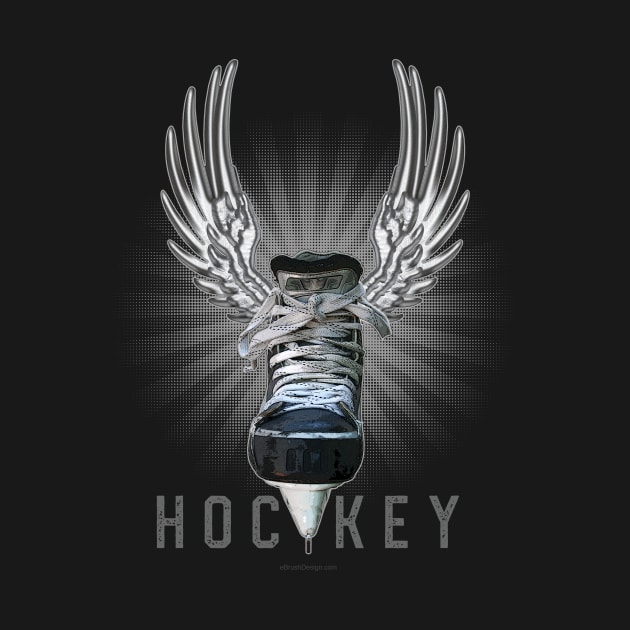 Winged Hockey by eBrushDesign