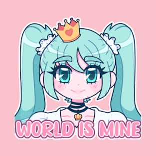 Miku World is mine T-Shirt