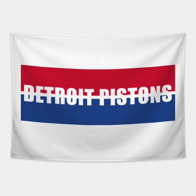 Detroit Pistons Tapestry by theDK9