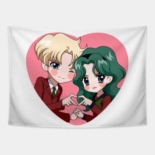 Haruka x Michiru Tapestry