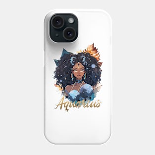 Zodiac - Aquarius Phone Case