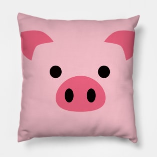 Pig Face - Funny Halloween Costume Pillow