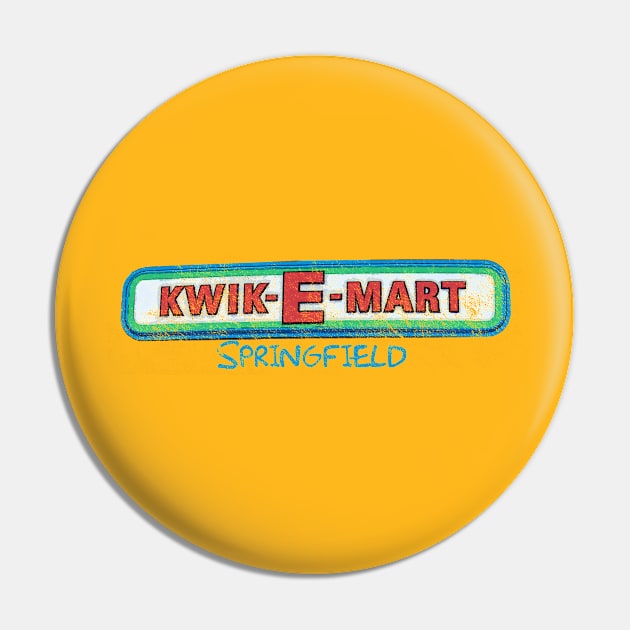 Kwik E Mart, distressed Pin by hauntedjack