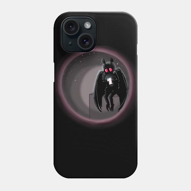 Modern Cryptids: Mothman Smartphone Phone Case by Elisa_Arts