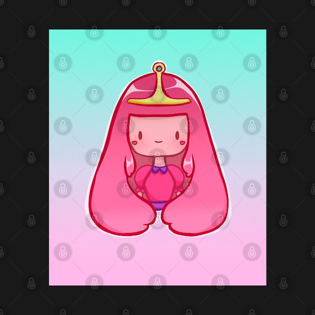 Princess Bubblegum Kawaii by astronauticarte