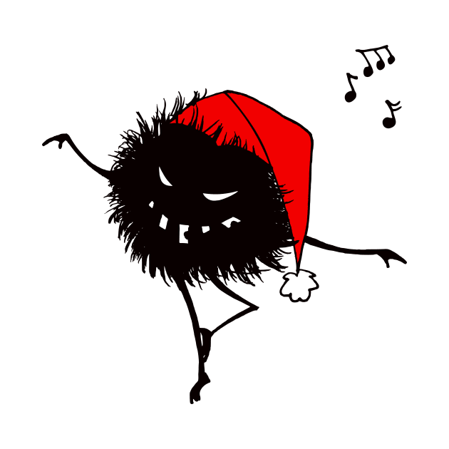 Singing And Dancing Evil Christmas Bug by Boriana Giormova