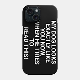 Tilt your heads! Phone Case