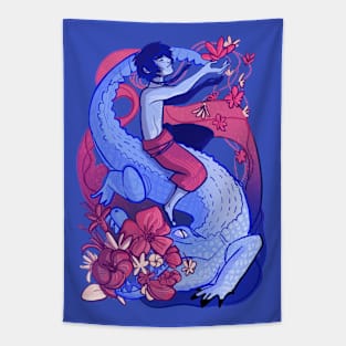 Crocodile Wishes Tapestry