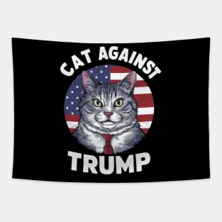 Cats Against Trump Tapestry