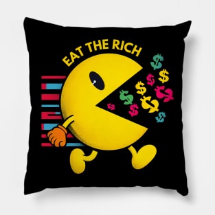 Eat the rich Tax Man Pillow