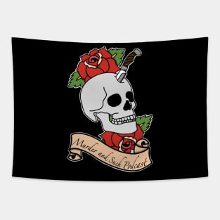 Memento Mori (DARK SHIRT - BACK ONLY) Tapestry