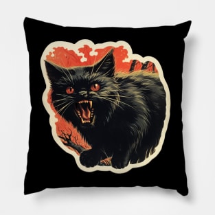 Angry Cat Pillow