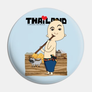 Traditional Thai Musical Pin