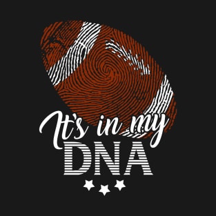 American Football It's In My DNA Funny T-shirt T-Shirt