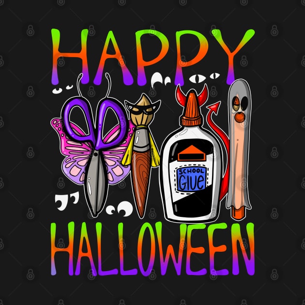 Happy Halloween Art Supplies with Costumes 2 by The Craft ACE