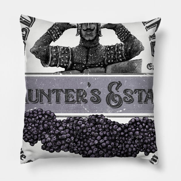 Elderberry Wine Pillow by kg07_shirts