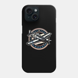 Legendary P-51 Mustang Fighter Aircraft Art Phone Case