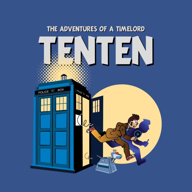 THE ADVENTURES OF A TIMELORD by KARMADESIGNER T-SHIRT SHOP