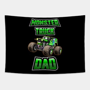 Monster Trucks Are My Jam - Monster Truck Dad Tapestry