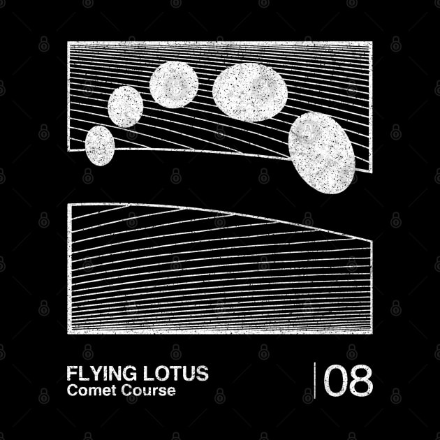 Comet Course / Minimalist Graphic Artwork Fan Design by saudade