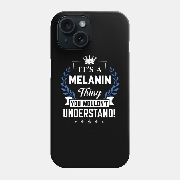 Melanin Season Phone Case by Blak Apparels Clothing