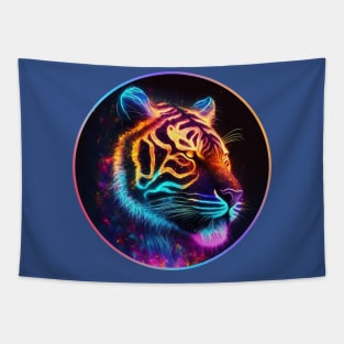 Tiger - Cosmic Inferno Tapestry