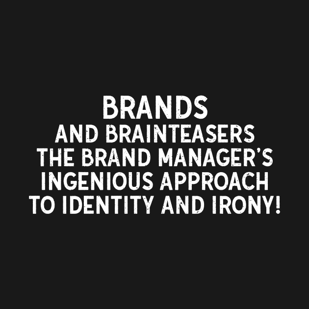 The Brand Manager's Ingenious Approach to Identity by trendynoize