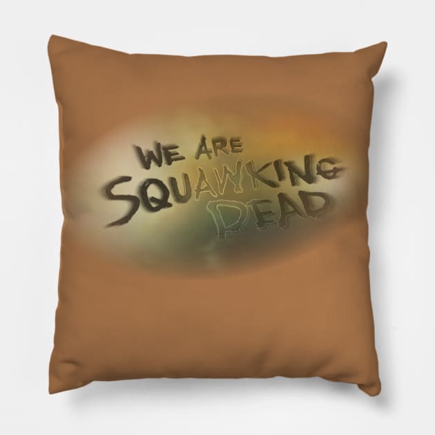FearTWDseason5B ART Pillow by SQUAWKING DEAD
