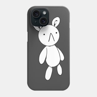 White Rabbit Bunny Sketch Style Meiruko Phone Case