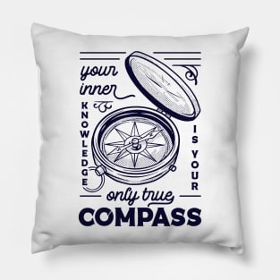 True Compass Pillow