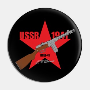 PPSH-41 Shpagin submachine gun Pin